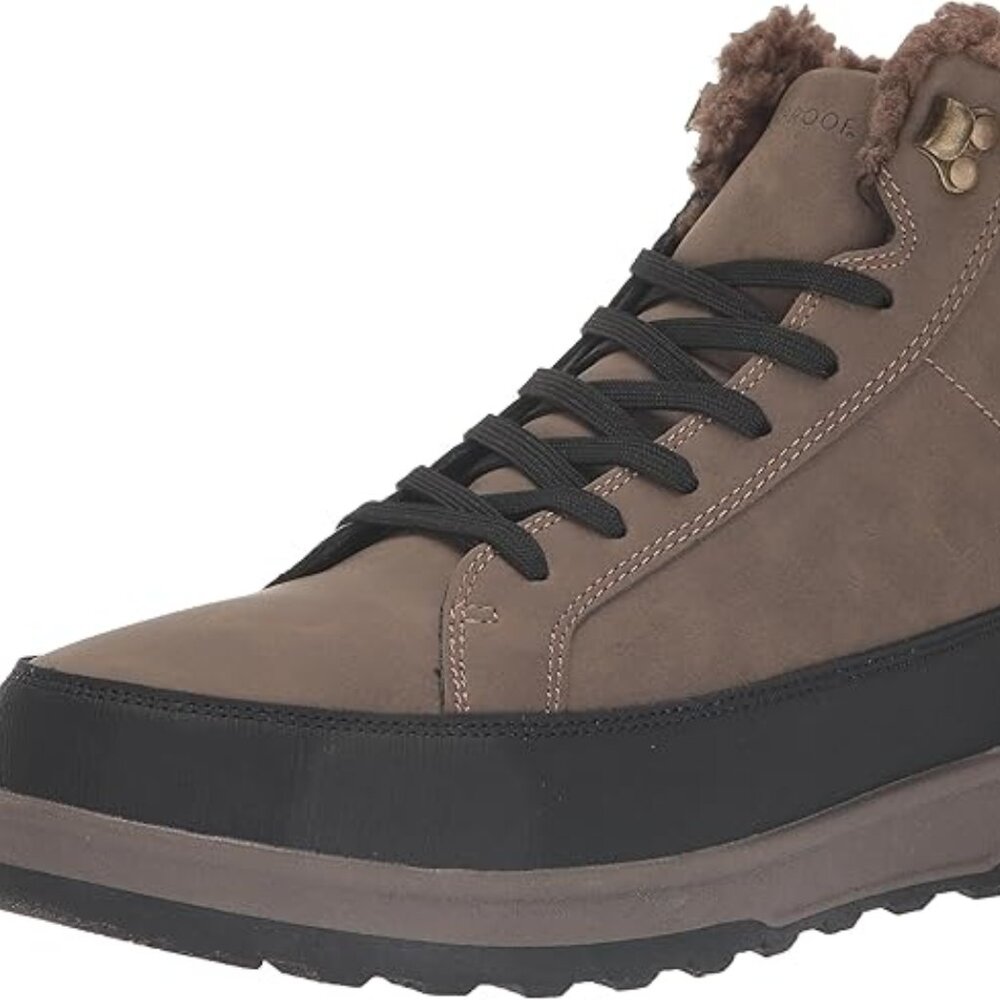 Weatherproof LogJam Boots Winter Snow Sneaker Boots Size 10 Brown